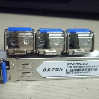 Modul quang 1.25G BTON BT-OC24-20A ( 1 sợi đầu A 1310/1550nm 20KM- Hãng: BTON) Hàng Nhập Khẩu