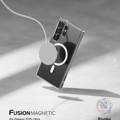 Ốp lưng cho Samsung Galaxy S25 Ultra RINGKE Fusion Magnetic - Hàng Chính Hãng