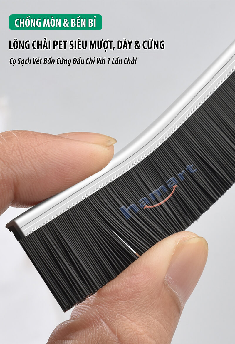 Bàn Chải Chà Khe Rãnh Chổi Cọ Viền Bếp Mép Bồn Rửa Chén Vệ Sinh Góc Tường Vòi Inox Có Lỗ Treo