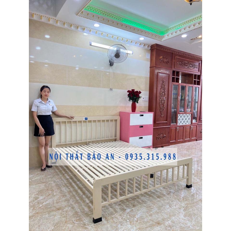 GIƯỜNG SẮT HỘP 4X8 - ĐA DẠNG KÍCH THƯỚC - BAO ĐẸP