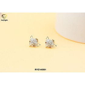 Bông tai bạc Ý 925 Huệ Ngân - Hồ ly quyến rũ RYE140991
