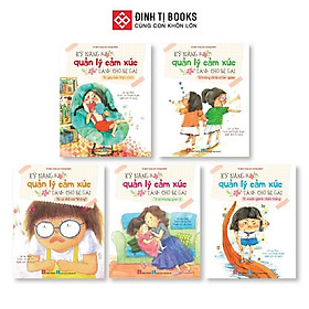 Sách - Kỹ Năng Quản Lý Cảm Xúc Dành Cho Bé Gái - Combo 5 Tập - Đinh Tị Books
