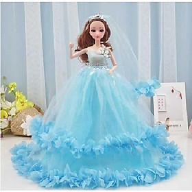 Búp bê Barbie công chúa-Cô dâu  DRU - Hàng Chính Hãng