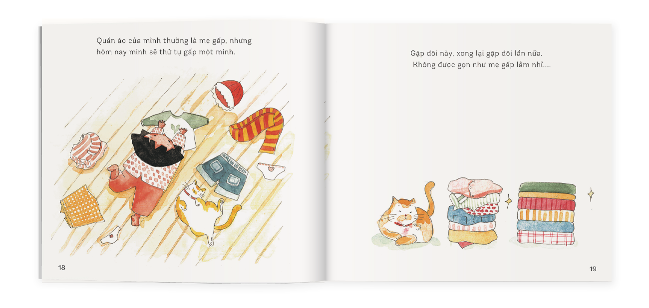 Sách Ehon Chúng Mình Lớn Rồi - Chị Và Em Bé