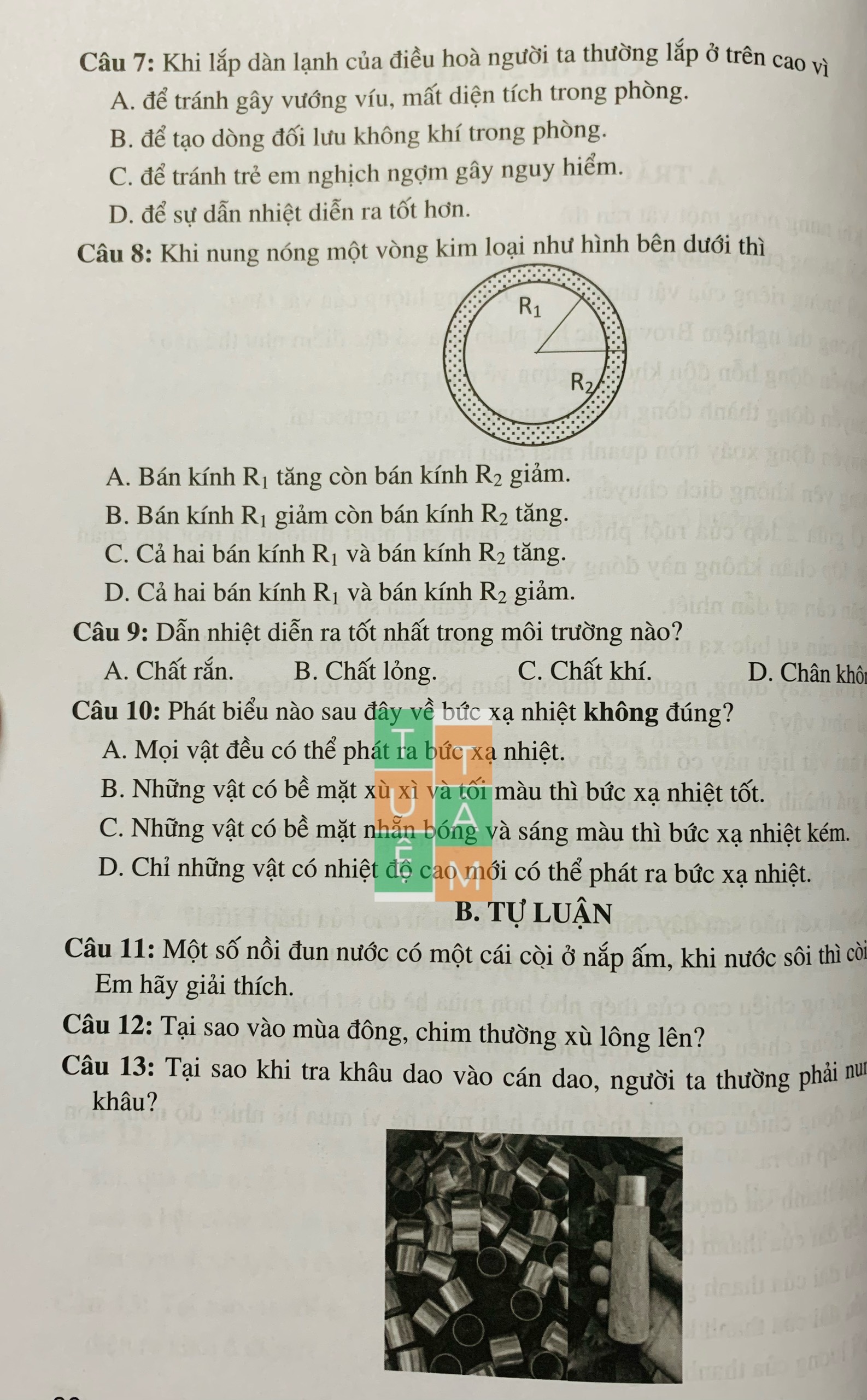 Sách - Tuyển tập đề kiểm tra định kì Khoa học tự nhiên 8