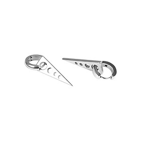 Bộ 2 Bông Tai Hình Tam Giác Winwinshop88 BT105 - Bạc