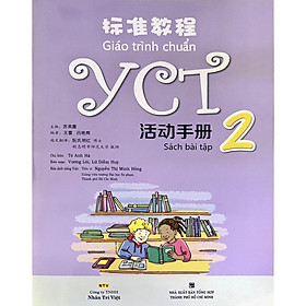 Sách - Giáo Trình Chuẩn YCT 2 - Sách Bài Tập - Nhân Trí Việt