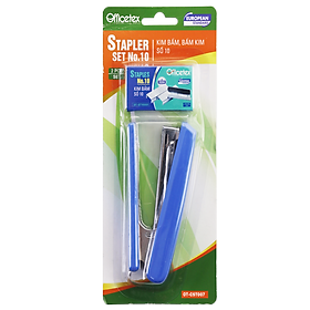 Combo bấm kim Officetex  /OT-CST007 (1 bấm kim, 1 hộp kim bấm)