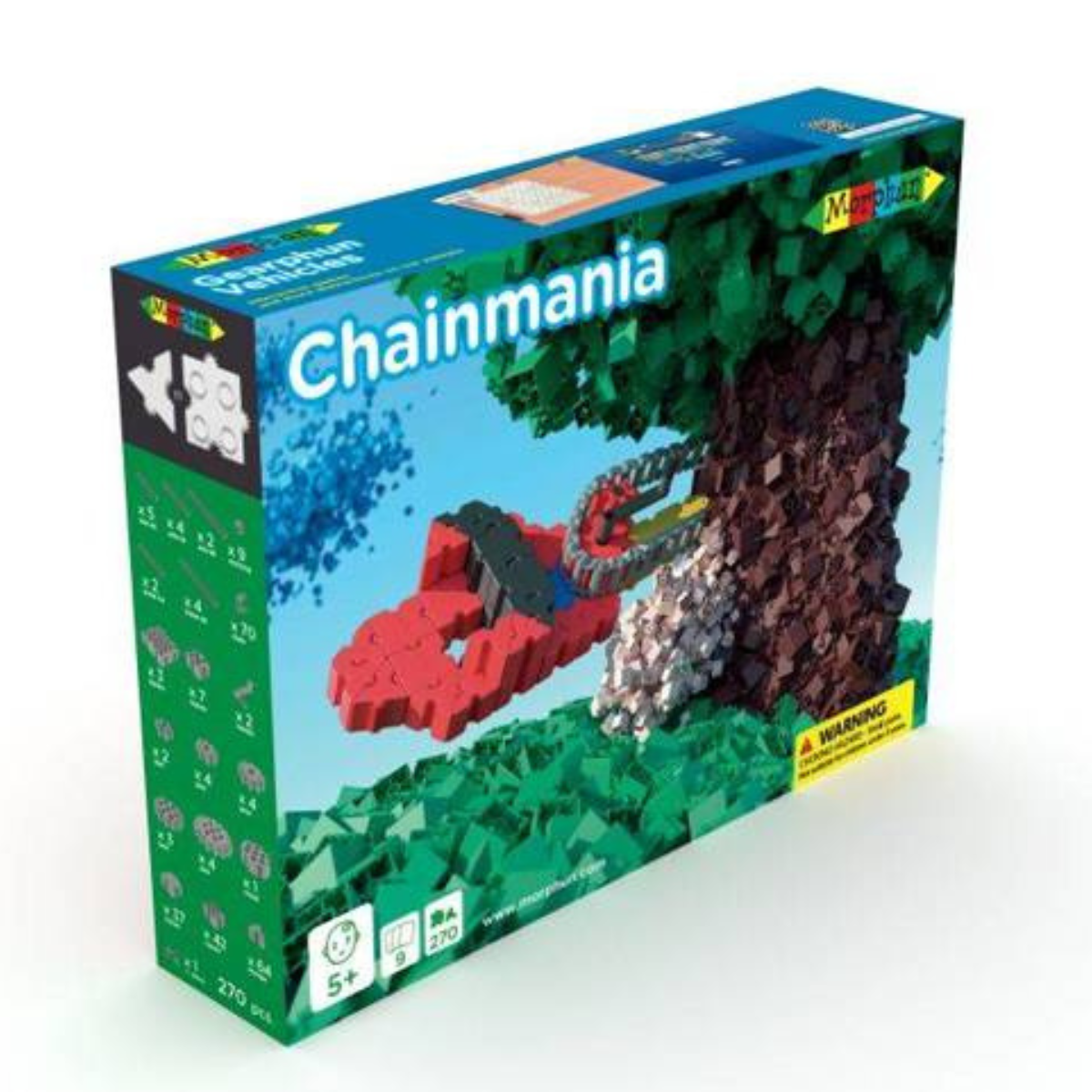 Đồ chơi lắp ráp chuyển động chuỗi liên kết bánh răng 270 pcs MORPHUN MP42810