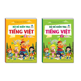 Sách - Bộ Đề Kiểm Tra Tiếng Việt Lớp 2 - Combo 2 Tập - Minh Thắng
