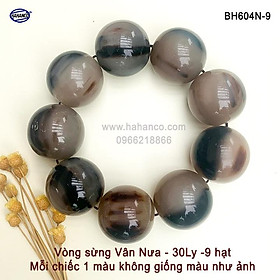 Vòng sừng Massage tay giúp giảm căng thẳng (BH604N) lưu thông khí huyết, phát tán âm khí - Tĩnh Tâm, An Yên