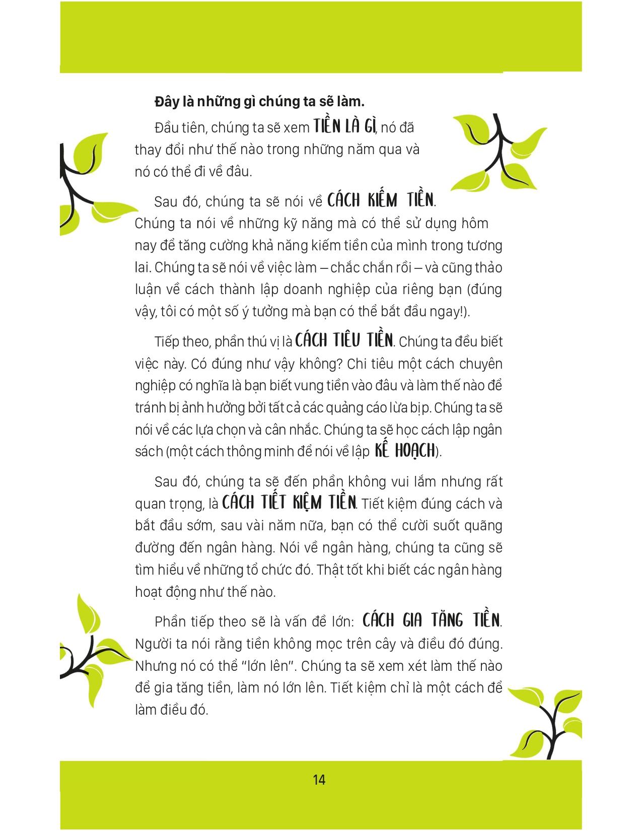 Dạy Con Quản Lý Tiền Bạc