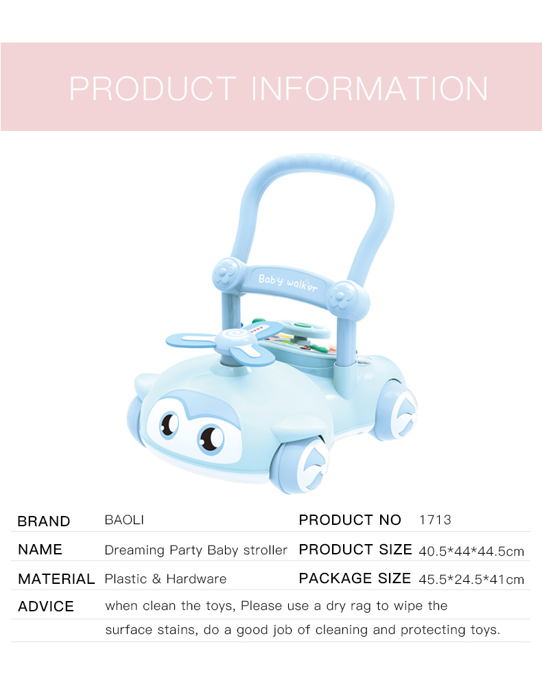 BAOLI - 1713 - Xe Tập Đi Đa Năng Cho Bé