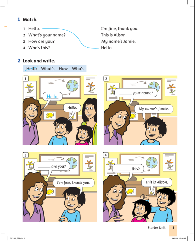 Trọn bộ Grammar Friends từ tập 1 - tập 6