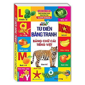 Sách - Từ Điển Bằng Tranh - Bảng Chữ Cái Tiếng Việt - Bìa Cứng - Minh Thắng