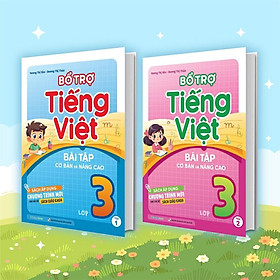 Sách - Bổ Trợ Tiếng Việt Bài Tập Cơ Bản Và Nâng Cao Lớp 3 - Combo 2 Tập - Megabook