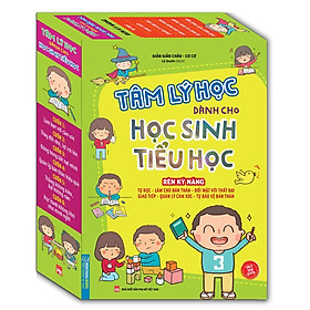 Sách - Hộp Tâm Lý Học Dành Cho Học Sinh Tiểu Học - Combo 6 Cuốn - Minh Thắng