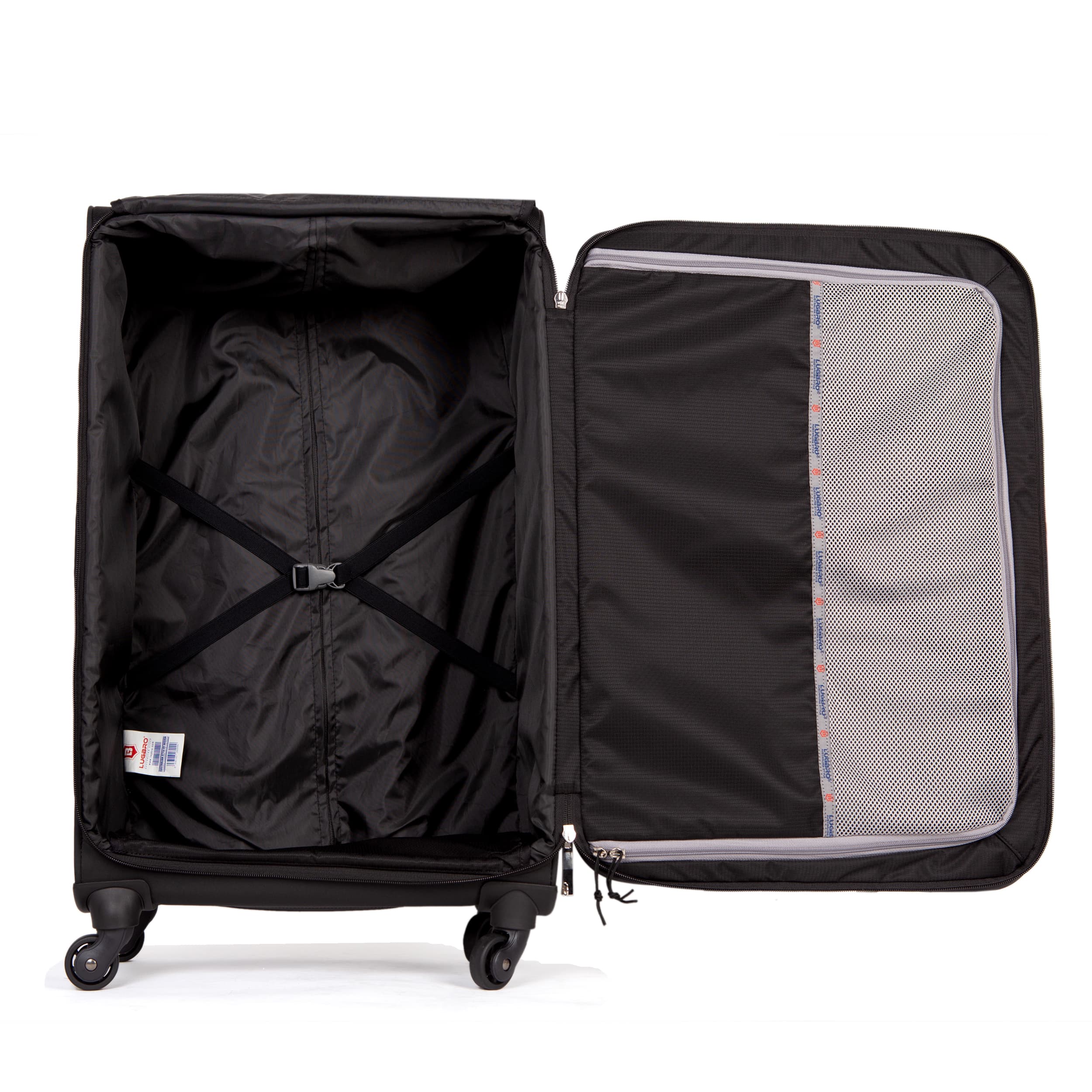 Vali Vải Xách Tay Siêu Nhẹ 20 Inch LUGBRO TRANSPORTER / Đa Năng LUGBRO BIZ - Hàng Chính Hãng