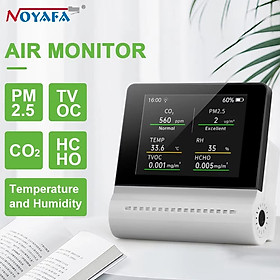 Máy Theo Dõi Chất Lượng Không Khí Trong Nhà NOYAFA JMS-16 Có Cảnh Báo Ô Nhiễm - Hàng Nhập Khẩu