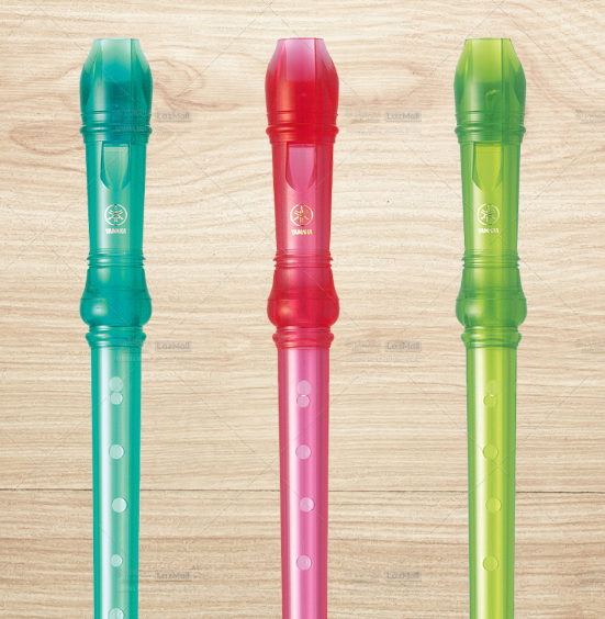 Sáo dọc Recorder Soprano Rainbow YAMAHA YRS-20BB kèm túi đựng - Tiêu chuẩn giáo dục quốc tế
