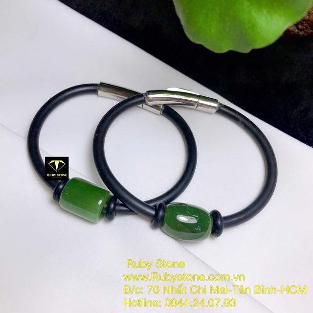Vòng tay lu thống dây da