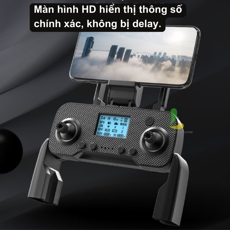 Flycam ZLL SG108 Max tích hợp cảm biến laser tránh vật cản thông minh - Thiết bị bay có sóng wifi 5G thế hệ mới - Hàng nhập khẩu