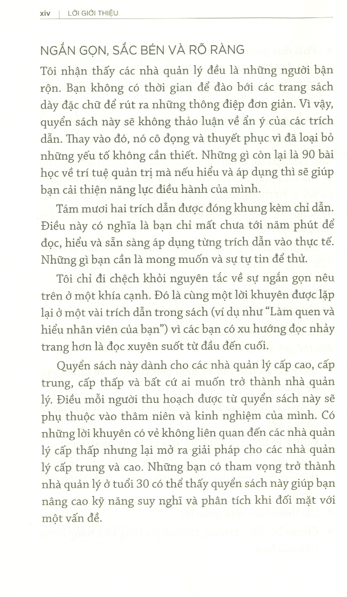 Trí Tuệ Quản Trị Từ Những Doanh Nhân Và Nhà Quản Trị Hàng Đầu Thế Giới