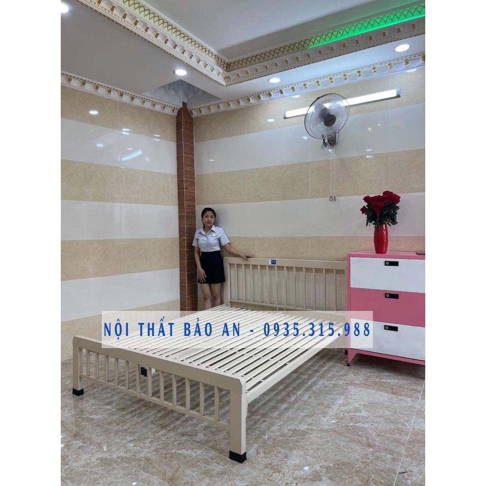 GIƯỜNG SẮT HỘP 4X8 - ĐA DẠNG KÍCH THƯỚC - BAO ĐẸP