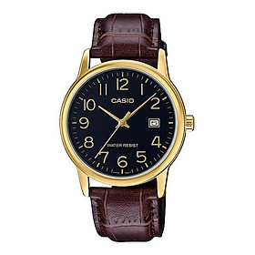 Đồng Hồ Nam Dây Da Casio MTP-V002GL-1BUDF | MTP-V002GL-1B