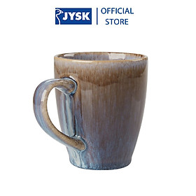 Cốc | JYSK Henning | gốm | xám | DK7xC9cm