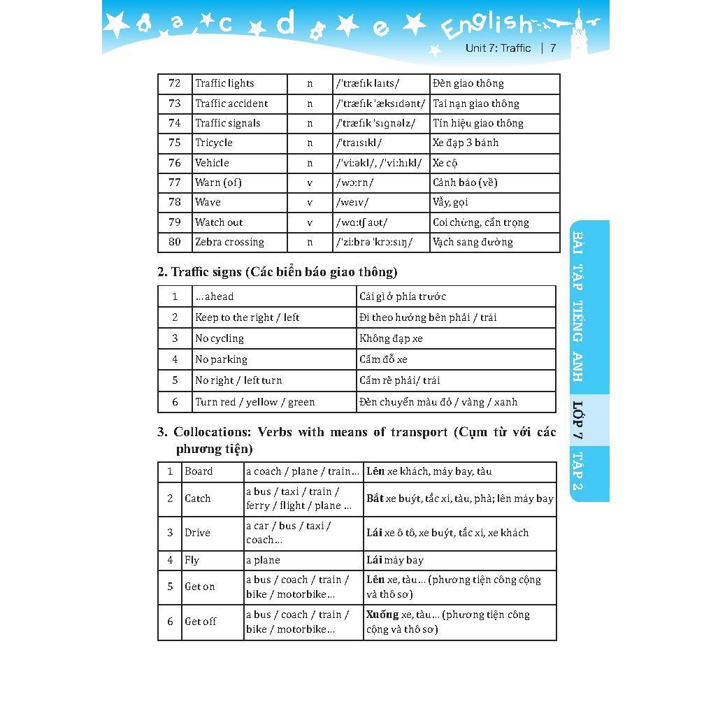 Sách - Global Success - Bài Tập Tiếng Anh Lớp 7 - Có Đáp Án - Tập 2 - Minh Thắng