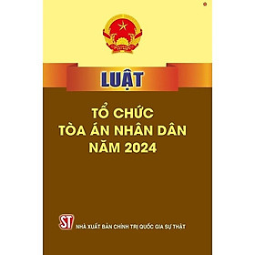 Luật Tổ chức Tòa án nhân dân (hiện hành)