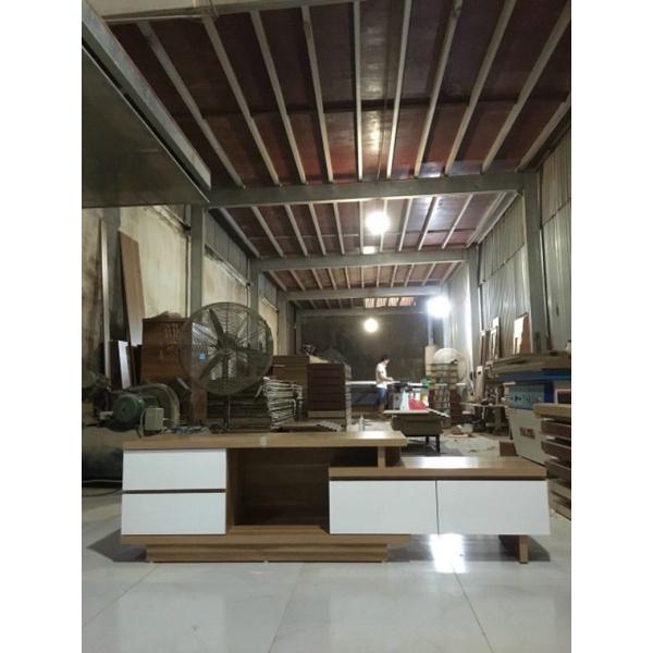 kệ tivi gỗ min .
