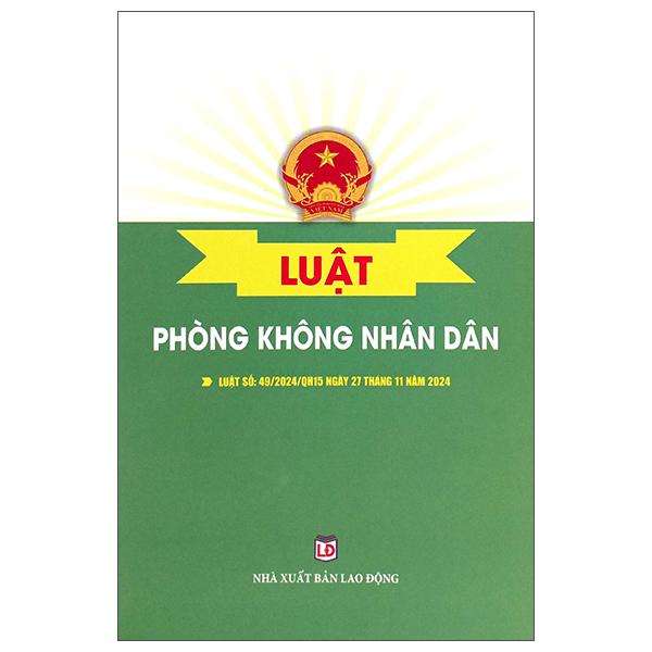 Sách - Luật Phòng Không Nhân Dân