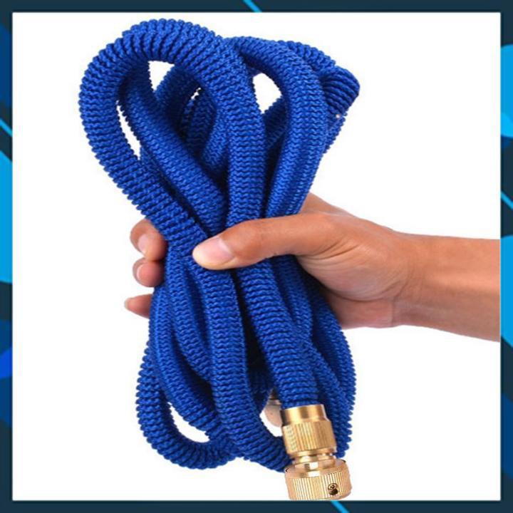 Bộ dây và vòi xịt tăng áp lực nước rửa xe tưới cây loại 5m (dãn nở 15m) 206733