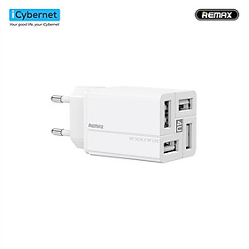 Củ sạc nhanh 4 cổng ra USB công suất 3.4A Remax RP-U43 - Hàng chính hãng