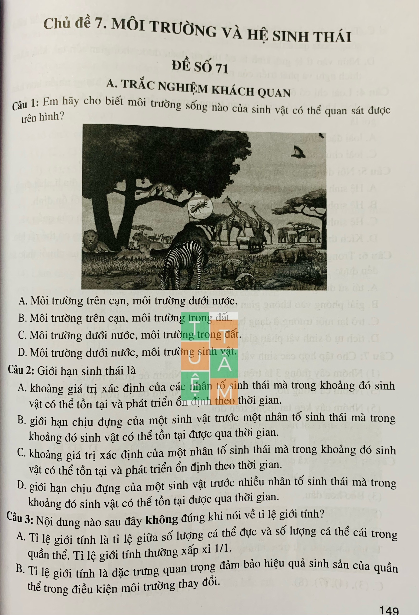 Sách - Tuyển tập đề kiểm tra định kì Khoa học tự nhiên 8