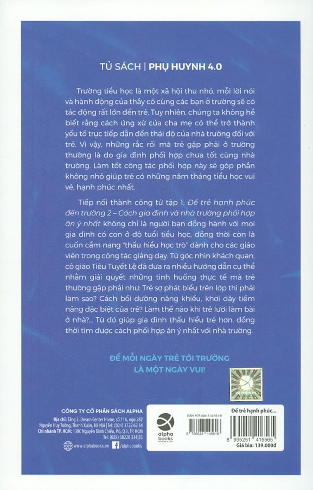Để Trẻ Hạnh Phúc Đến Trường 2