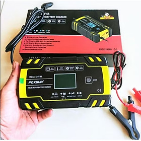 BỘ SẠC BÌNH ẮC QUY ĐIỆN TỬ CHỐNG NGƯỢC CHẬP KHỬ SUPAT 12V-24V TỰ ĐỘNG