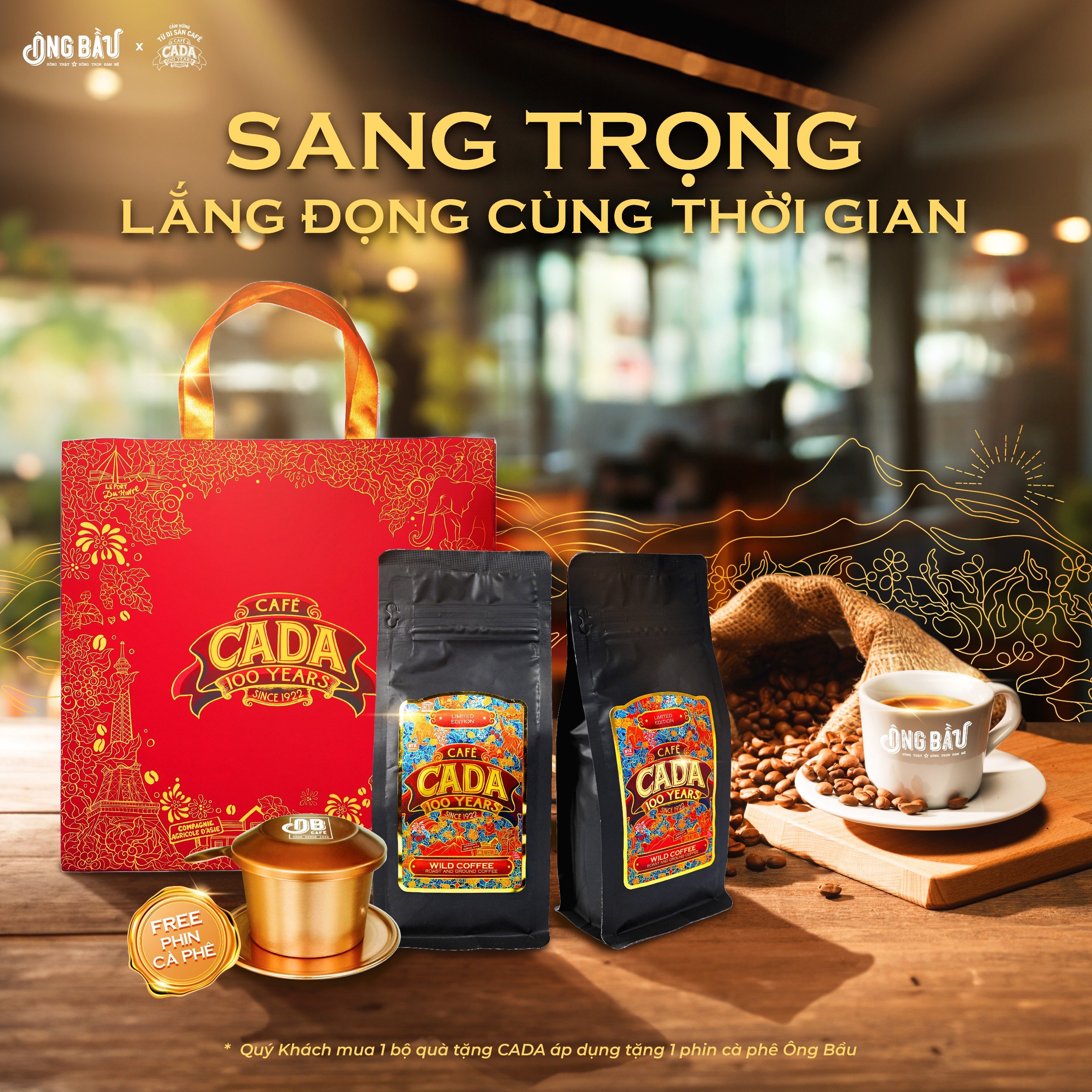 BỘ QUÀ CADA 100 NĂM