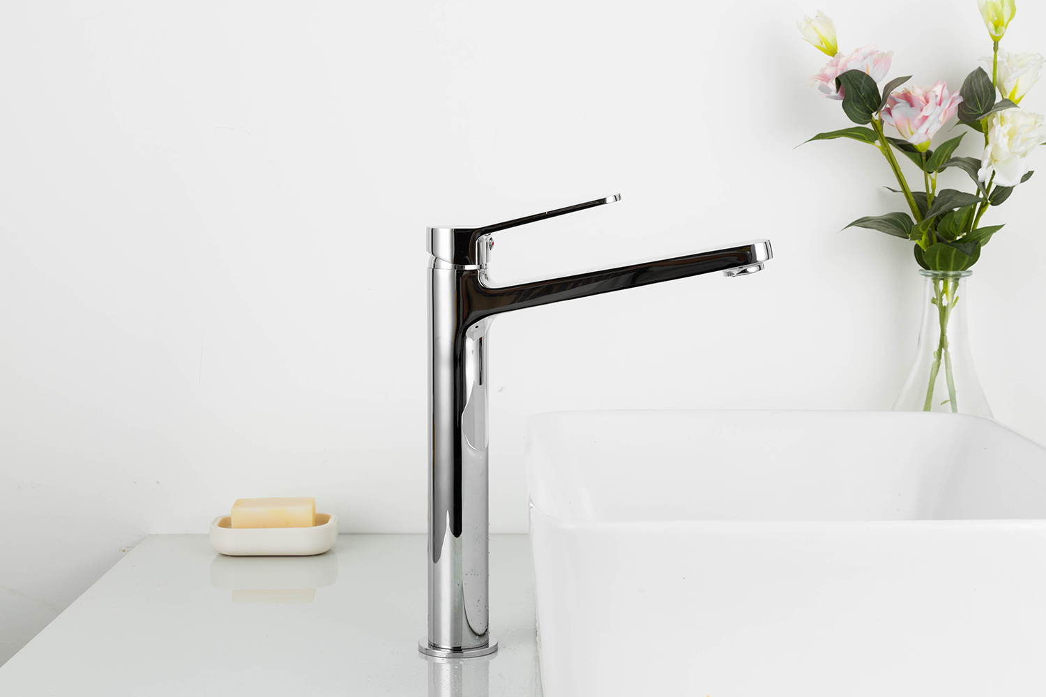 Vòi chậu lavabo nóng lạnh Frap F1061-2- Hàng Chính Hãng LIÊN BANG NGA