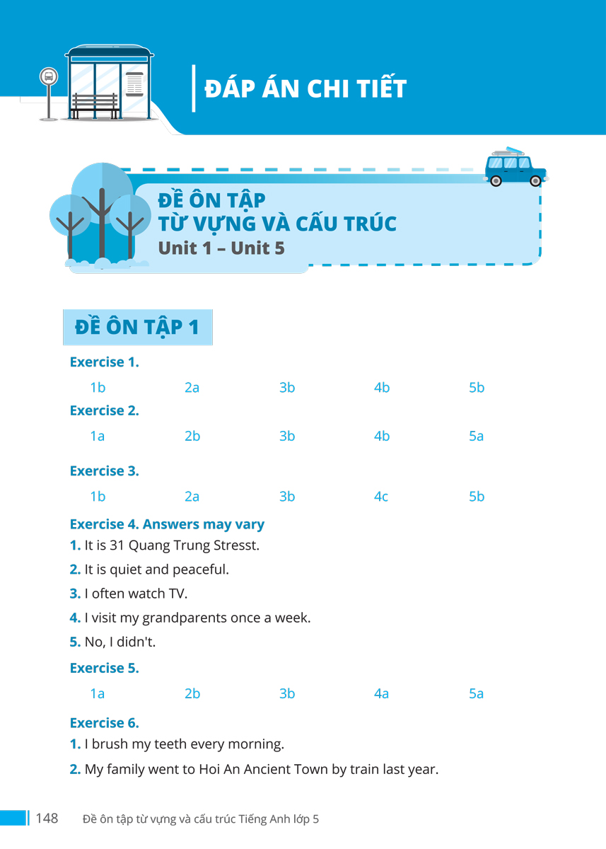 Đề Ôn Tập Từ Vựng Và Cấu Trúc Tiếng Anh Lớp 5_MEGA