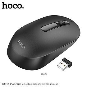 Chuột Không Dây Ho,co GM14 , kết nối USB 2.4G, DPI 1200, thiết kế sang trọng, tiện lợi khi sử dụng - Hàng chính hãng
