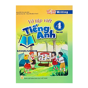 Sách - Vở tập viết tiếng anh 4 - tập 1