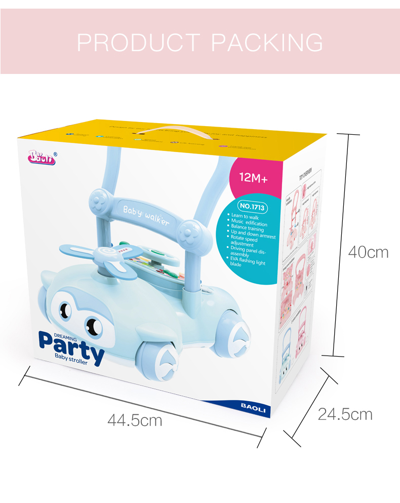 BAOLI - 1713 - Xe Tập Đi Đa Năng Cho Bé