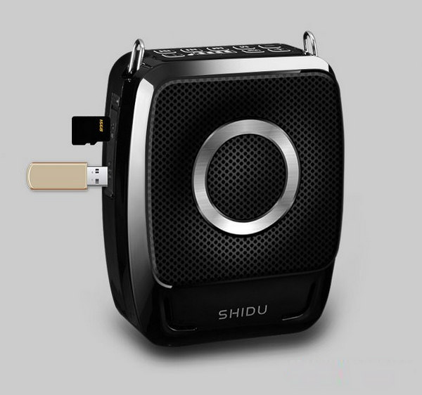 Mic + Loa trợ giảng mini Shidu S92 chuyên nghiệp bản siêu cấp (micro không dây) - Hàng nhập khẩu