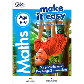 Sách - Letts Make It Easy - Maths (Age 8-9) - Nhân Trí Việt