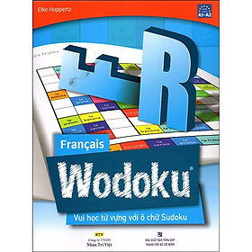 Sách - Francais Wodoku: Vui Học Từ Vựng Với Ô Chữ Sudoku - Nhân Trí Việt