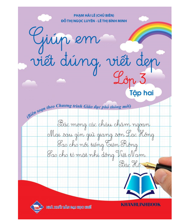 Sách - Giúp em viết đúng viết đẹp lớp 3 - tập 2 ( chân trời sáng tạo ) (KP)