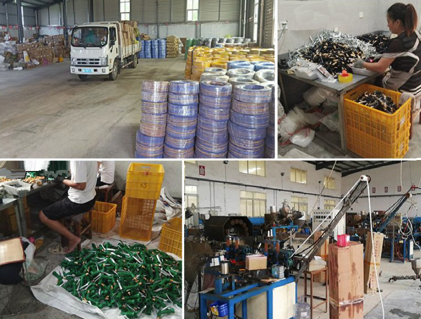 Bộ dây và vòi xịt rửa xe tưới cây tăng áp thông minh 810-2621 (dây xanh dẹt-cút nối đồng)
